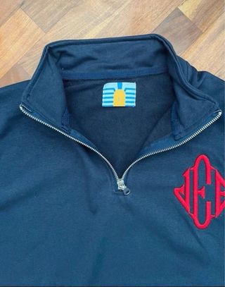 Felpa Jeffrey Epstein Nera Zip 1/4