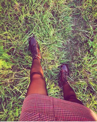 Falda cuadros Pull and Bear