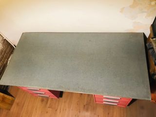 Escritorio vintage Meda con cajones