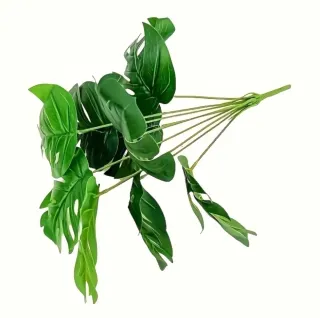2 Plantas Artificiales Monstera 40cm