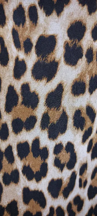 Falda Mango Estampado Leopardo
