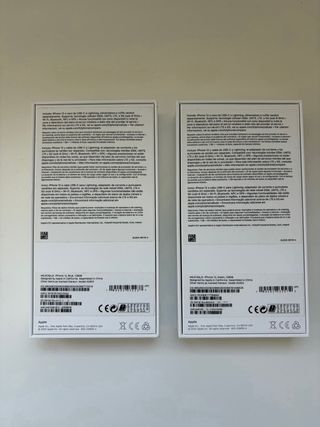 Lote Cajas iPhone 7, 12, 13