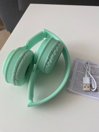 Auriculares Inalámbricos Verdes plegables