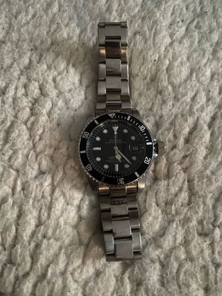 Orologio automatico Submariner Acciaio Nero