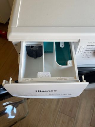 Lavadora Hisense 8kg Inverter Steam Mix