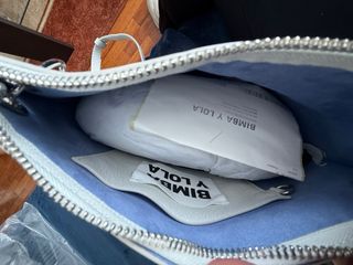 Bolso Bimba y Lola Piel Blanco Nuevo