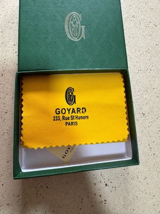 Tarjetero Goyard Negro