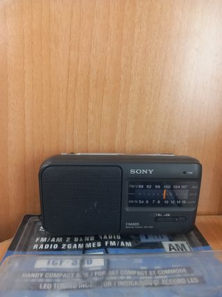 Radio Sony ICF-390 FM/AM 2 Bandas
