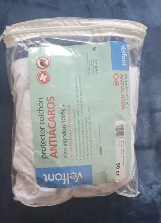 Protector Colchón Velfont Antiácaros 90cm
