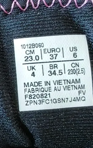 Zapatillas running mujer Asics talla 37