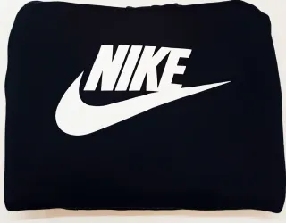 Sudadera Nike Negra Logo Grande Talla M