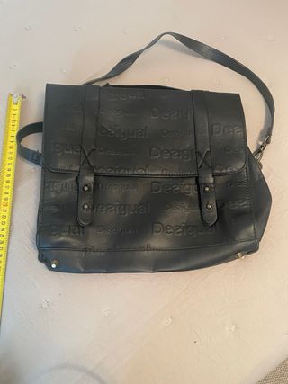 Bolso Cartera Mochila Desigual Negro