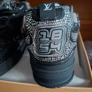 Scarpe Louis Vuitton Skate Swarovski originali