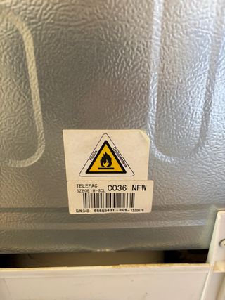 Frigorífico Telefac Blanco