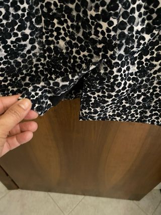 Tubino H&M fantasia bianco nero