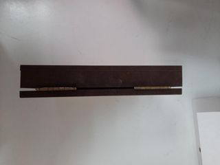 Caja de madera para llaves con diseño de luna