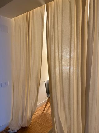 Cortinas beige Ikea tela tengo varias