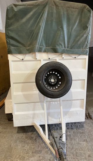 Remolque ganadero 1.5 caballos