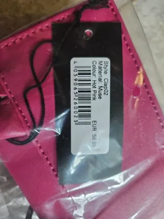 Pochette Buffalo rosa nuova - mini bag