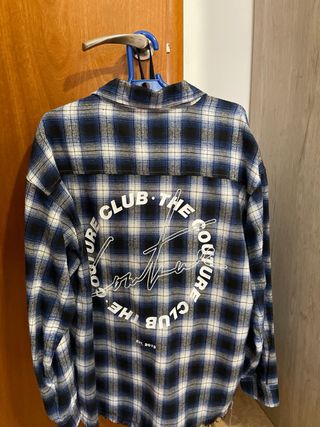 The Couture Club Chaqueta Cuadros Azul y Negro