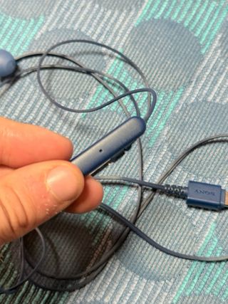 Auriculares Sony USB-C Azul