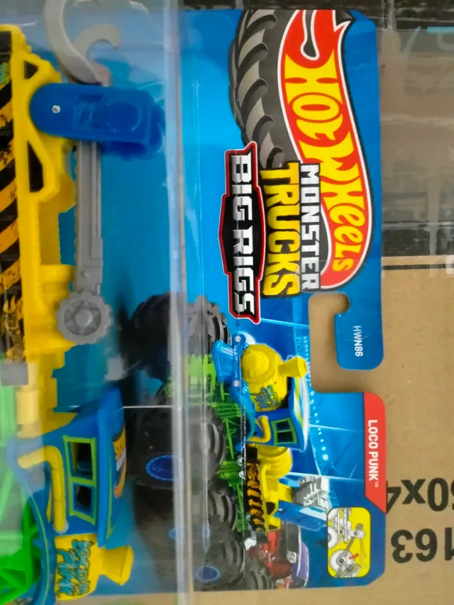Loco Punk Monster Trucks Big Rigs Hot Wheels