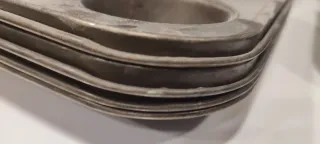 Set 4 Moldes Magdalenas Muffins Metal