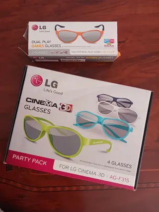 Gafas 3D para televisores de marca LG por 11.99€