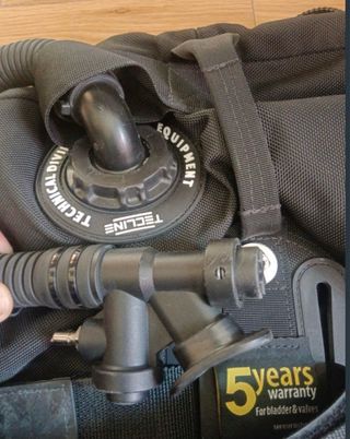 Ala de buceo Tecline