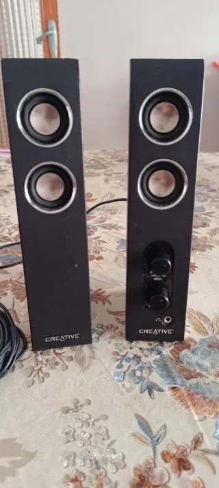 Altavoces Creative I-trigue Negro/Plata