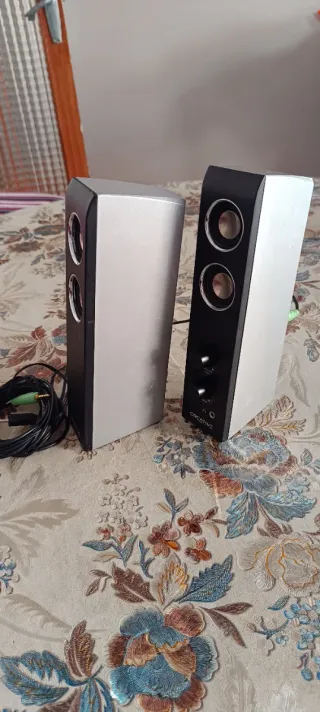 Altavoces Creative I-trigue Negro/Plata