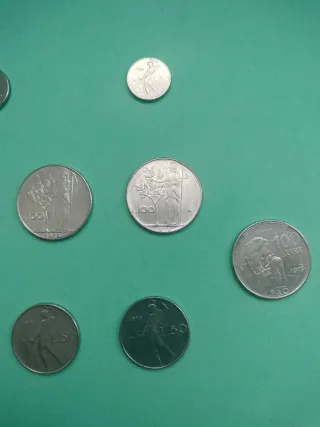 Lotto di 10 Monete Italiane Lire