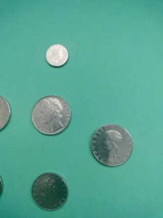 Lotto di 10 Monete Italiane Lire