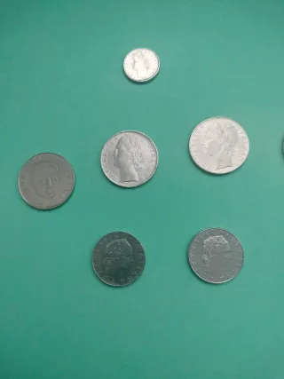 Lotto di 10 Monete Italiane Lire