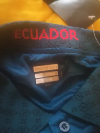 Camiseta Ecuador Marathon Azul talla M