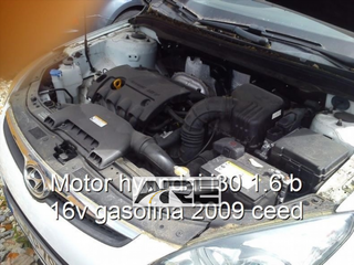 motor G4FC Hyundai i30 Ceed 1.6 gasolina 1