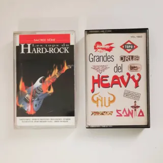 Lote 13 Casetes Heavy Metal/Hard Rock