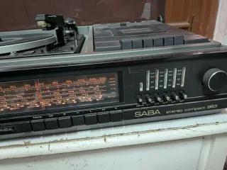 Stereo Saba 963 Giradischi Radio Cassette