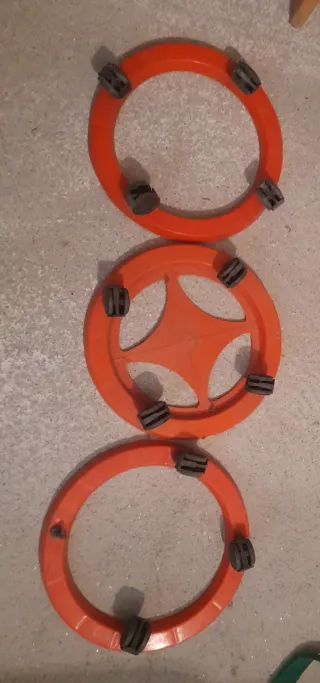 3 Soportes para bombonas de gas