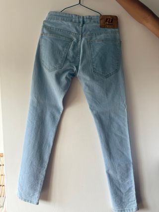 Calças jeans masculinas azuis Calças 9€ e blusas 7