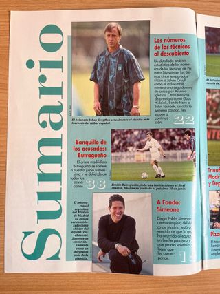 Revista Don Balón número 997 Cruyff, el rey