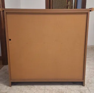 Mueble TV antiguo madera en buen estado