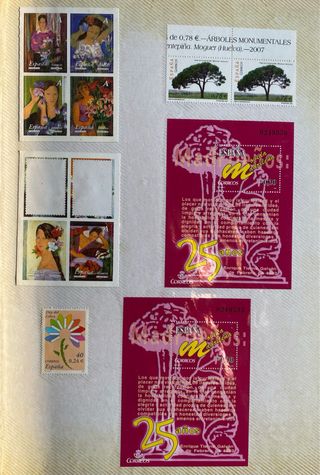 Colección de Sellos de España (sin usar)