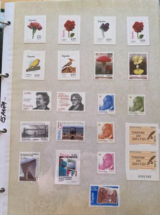 Colección de Sellos de España (sin usar)