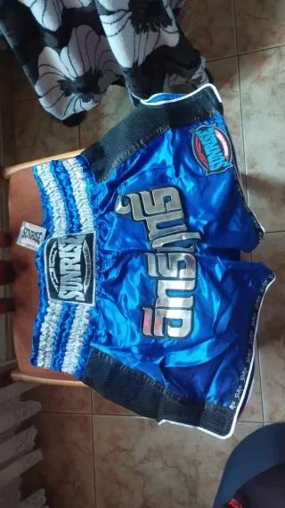 2 Pantalones Muay Thai/Kick Boxing Sunrise