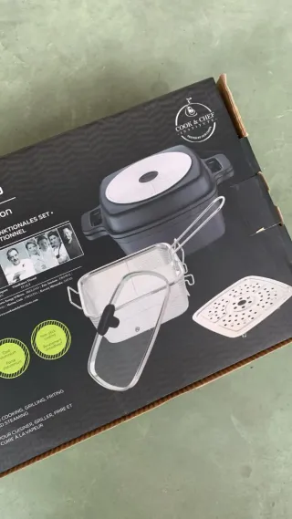 Juego Ollas Foodies 5 Piezas en 1