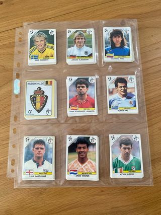 Cromos Panini Mundial Italia 90