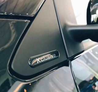 2x pegatina impermeable para coche emblema