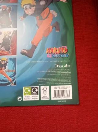 Calendario Naruto Shippuden 2023 da parete 30x30