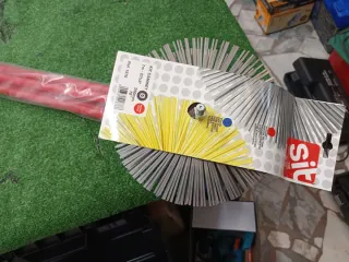 Kit spazzacamino per pulizia canne fumarie.
